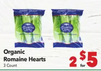 Vallarta Supermarkets Organic Romaine Hearts offer