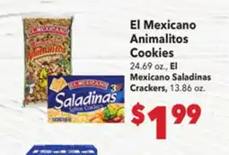 Vallarta Supermarkets El Mexicano Animalitos Cookies offer