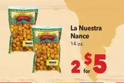 Vallarta Supermarkets La Nuestra Nance offer