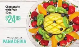 Vallarta Supermarkets Cheesecake with Fruit offer