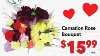 Vallarta Supermarkets Carnation Rose Bouquet offer