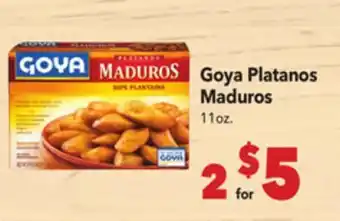 Vallarta Supermarkets Goya Platanos Maduros offer