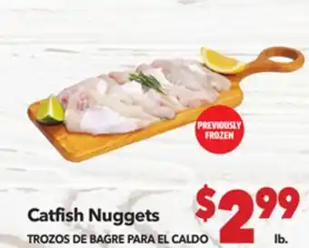 Vallarta Supermarkets Catfish Nuggets / TROZOS DE BAGRE PARA EL CALDO offer