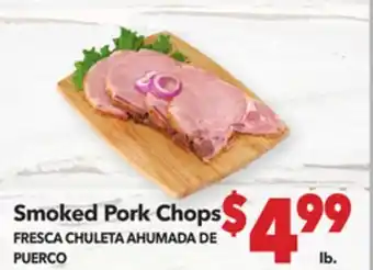 Vallarta Supermarkets Smoked Pork Chops / FRESCA CHULETA AHUMADA DE PUERCO offer