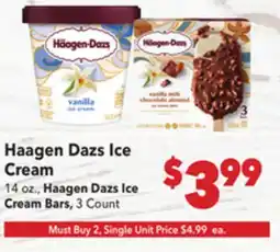 Vallarta Supermarkets Haagen Dazs Ice Cream offer