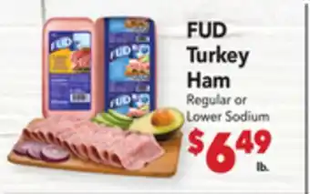 Vallarta Supermarkets FUD Turkey Ham offer