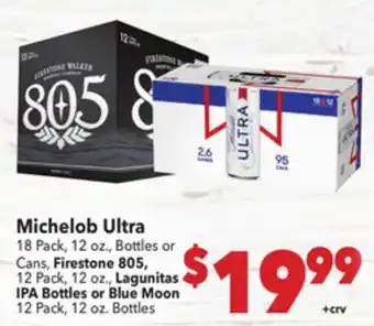 Vallarta Supermarkets Michelob Ultra offer