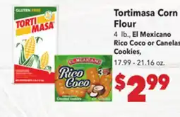 Vallarta Supermarkets Tortimasa Corn Flour offer