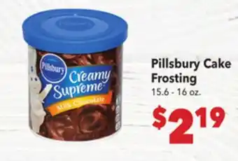 Vallarta Supermarkets Pillsbury Cake Frosting offer