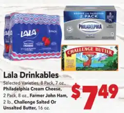 Vallarta Supermarkets Lala Drinkables offer