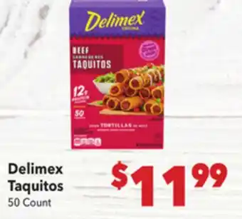 Vallarta Supermarkets Delimex Taquitos offer