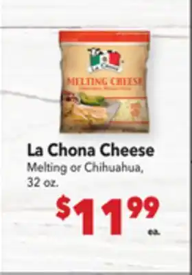 Vallarta Supermarkets La Chona Cheese offer