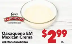 Vallarta Supermarkets Oaxaqueno EM Mexican Crema CREMA / CREMA OAXAQUENA offer