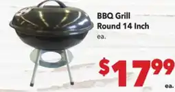 Vallarta Supermarkets BBQ Grill Round 14 Inch offer