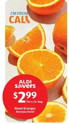 Aldi Navel Oranges offer