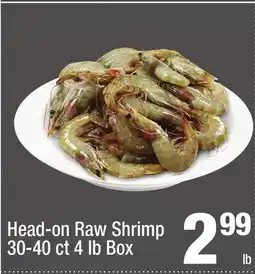 Super King Markets Head-on Raw Shrimp offer