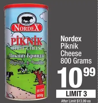 Super King Markets Nordex Piknik Cheese offer