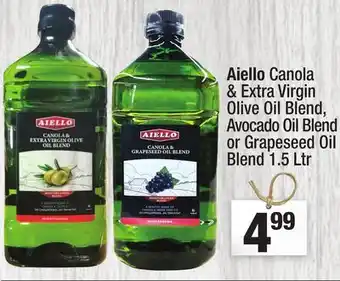 Super King Markets Aiello Canola & Extra Virgin Olive Oil Blend, Avocado Oil Blend or Grapeseed Oil Blend offer