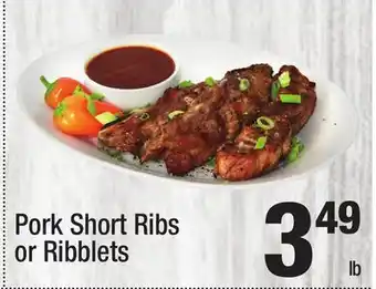 Super King Markets Pork Short Ribs or Ribblets offer