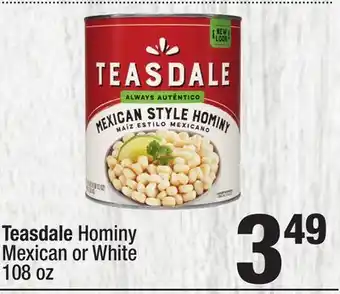 Super King Markets Teasdale Hominy Mexican or White offer