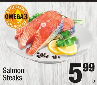 Super King Markets Salmon Steaks offer