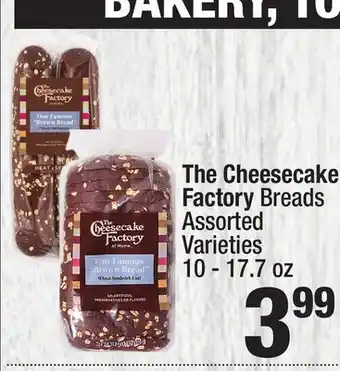 Super King Markets The Cheesecake Factory Breads offer