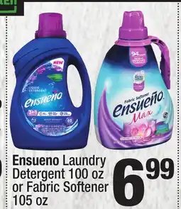 Super King Markets Ensueno Laundry Detergent 100 oz or Fabric Softener 105 oz offer