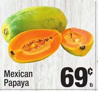 Super King Markets Mexican Papaya offer