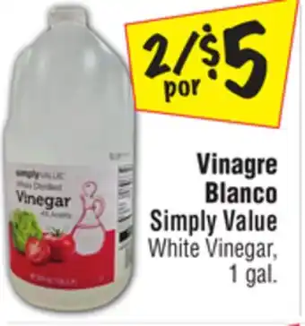 El Super White Vinegar offer