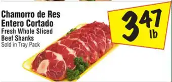 El Super Fresh Whole Sliced Beef Shanks offer