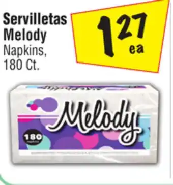 El Super Melody Napkins offer