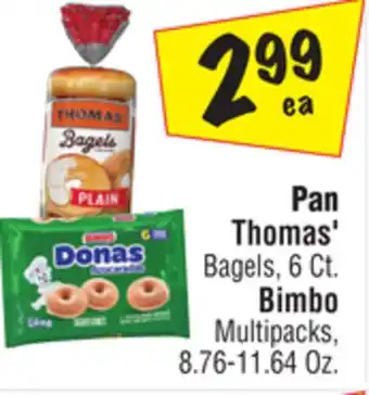 El Super Pan Thomas' Bagels, 6 Ct offer