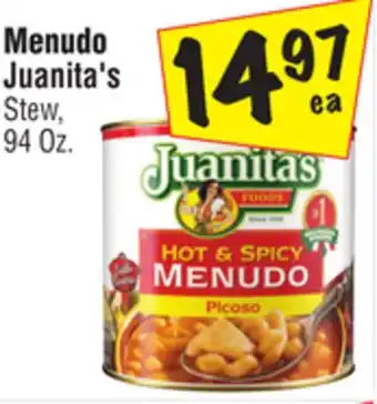 El Super Juanita's Stew offer