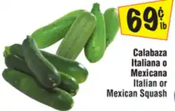 El Super Italian or Mexican Squash offer