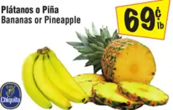 El Super Bananas or Pineapple offer