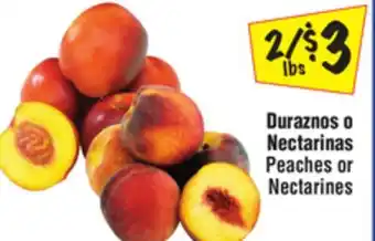 El Super Peaches or Nectarines offer