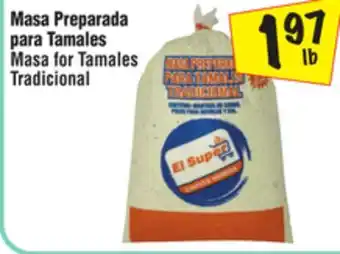 El Super Masa for Tamales Tradicional offer