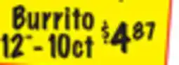El Super Burrito offer