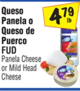 El Super Panela Cheese or Mild Head Cheese offer