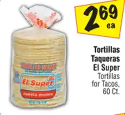 El Super Tortillas for Tacos offer