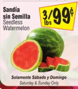 El Super Seedless Watermelon offer