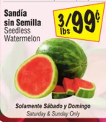 El Super Seedless Watermelon offer