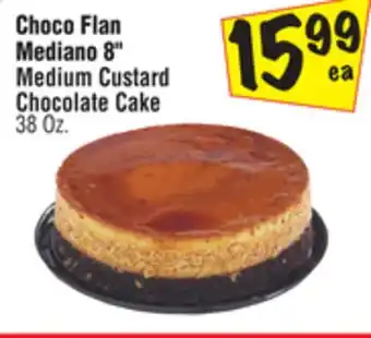 El Super 8 Medium Custard Chocolate Cake offer