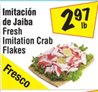 El Super Fresh Imitation Crab Flakes offer