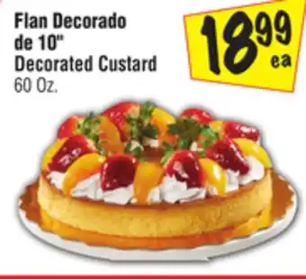 El Super 10 Decorated Custard offer