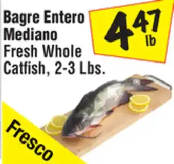 El Super Fresh Whole Catfish offer