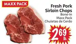 Foodmaxx Fresh Pork Sirloin Chops offer