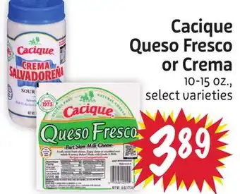 Foodmaxx Cacique Queso Fresco or Crema offer