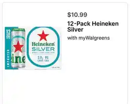 Walgreens 12-Pack Heineken Silver offer