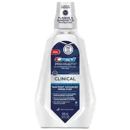 Walgreens Clinical Mouthwash, Gingivitis Protection, Alcohol Free Deep Clean Mint offer